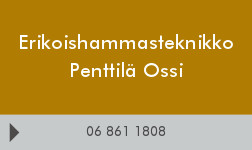 Erikoishammasteknikko Penttilä Ossi logo